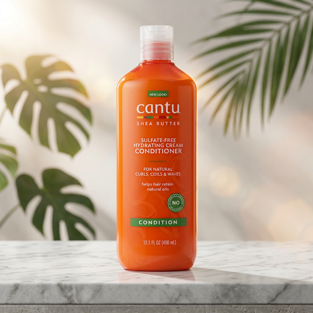 CANTU Après shampoing hydratant au beurre de karité sans sulfate - 400 ml