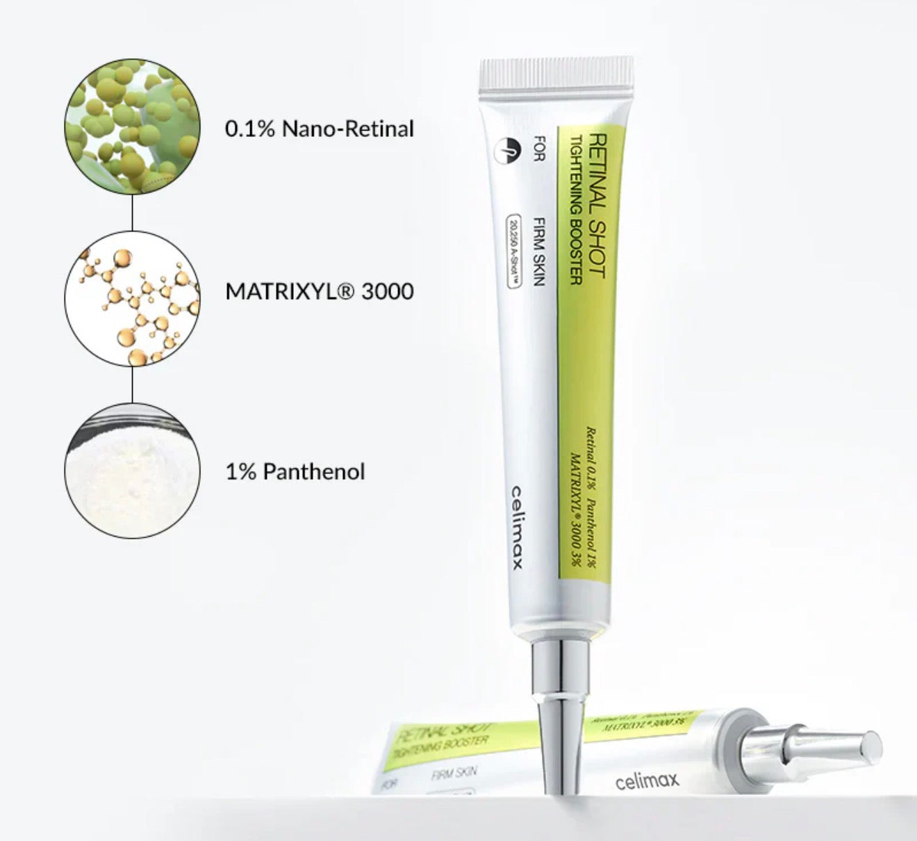 CELIMAX – Retinal Shot Tightening Booster – Soin Booster Anti-âge Parfumerie MAMA