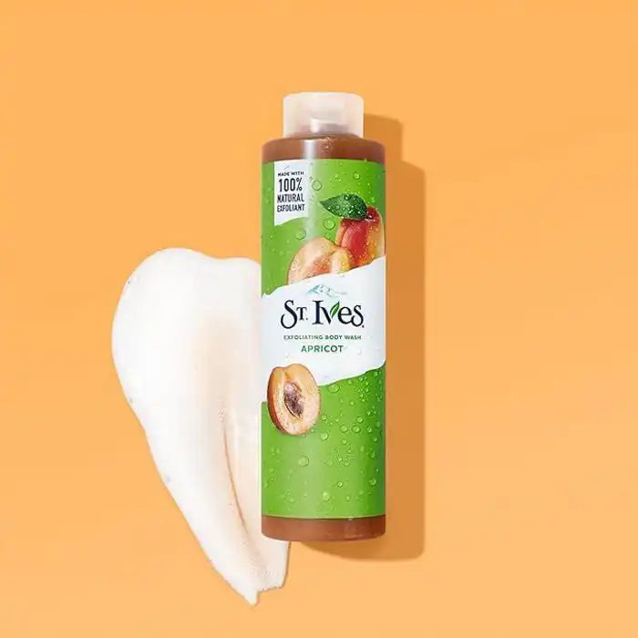 Gel douche exfoliant - ST.IVES - Abricot - 473ml - Sans parabène - Tous types de peau Parfumerie MAMA