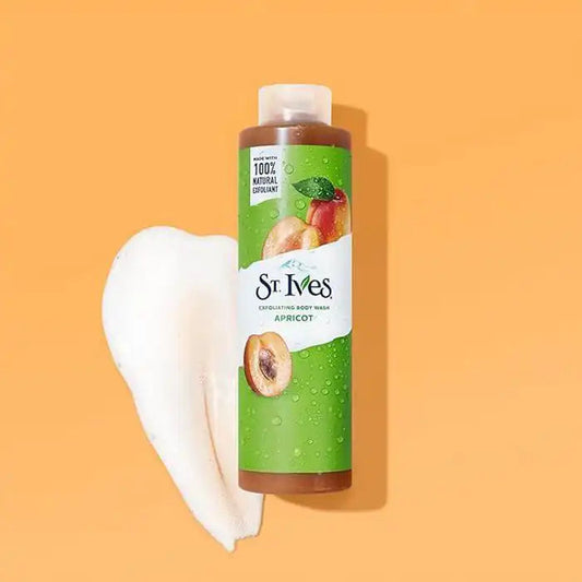 Gel douche exfoliant - ST.IVES - Abricot - 473ml - Sans parabène - Tous types de peau Parfumerie MAMA
