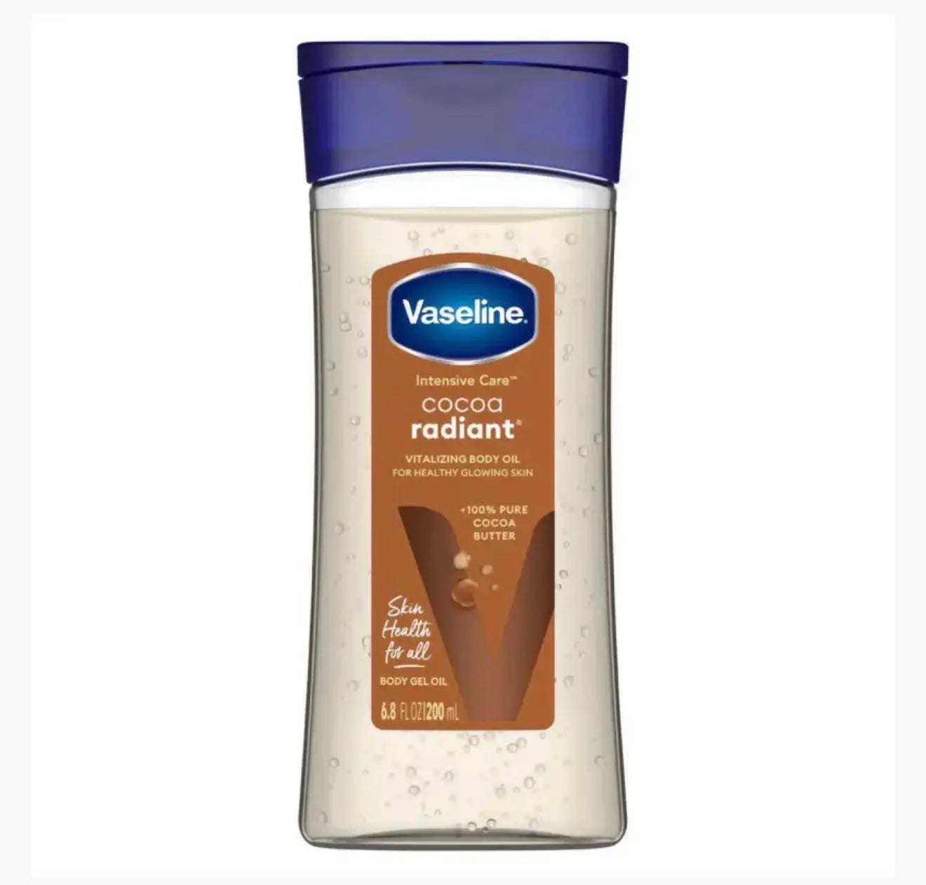 VASELINE - Intensive Care Cocoa Radiant Vitalizing Body Gel Oil 200mL Parfumerie MAMA