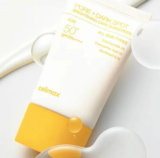 CELIMAX - PORE + DARK SPOT BRIGHTENING CARE SUNCREEN SPF 50+ PA++++ - 50 ml Parfumerie MAMA
