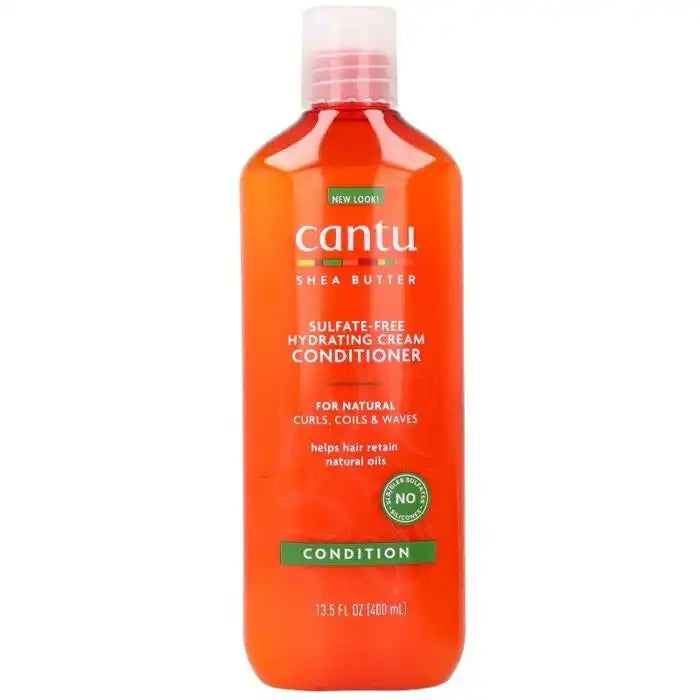 CANTU Après shampoing hydratant au beurre de karité sans sulfate - 400 ml Parfumerie MAMA