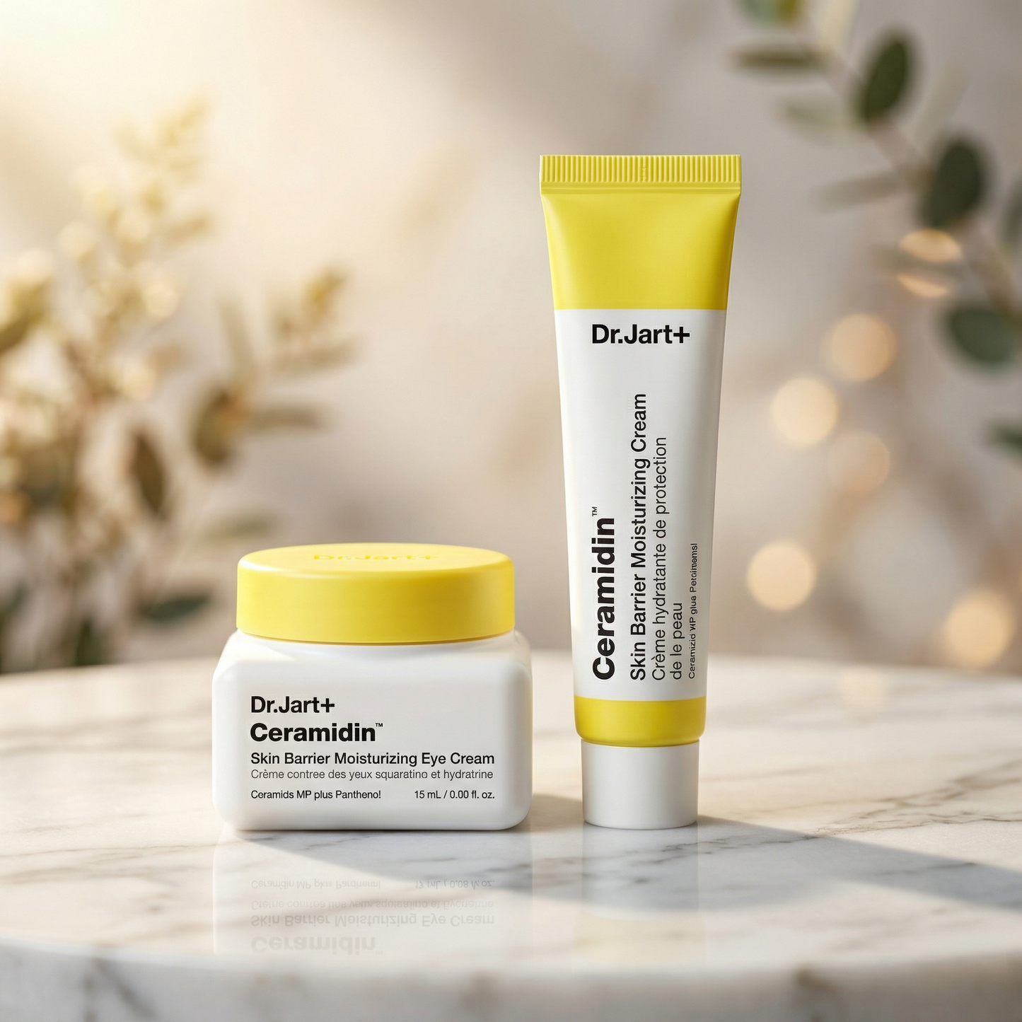 Dr.Jart+ Ceramidin Set – Crème Hydratante + Contour des Yeux aux Céramides