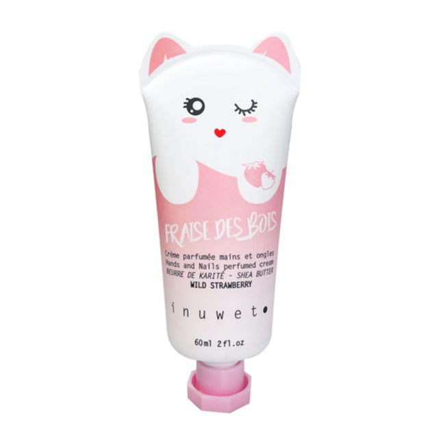 INUWET CRÈME MAINS & ONGLES HYDRATANTE FRAISE DES BOIS