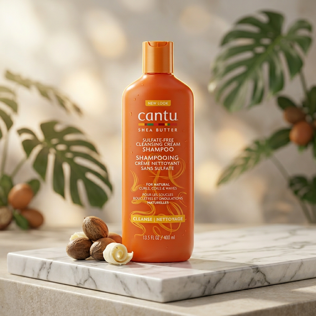 CANTU Shampoing crème au beurre de karité sans sulfate - 400 ml