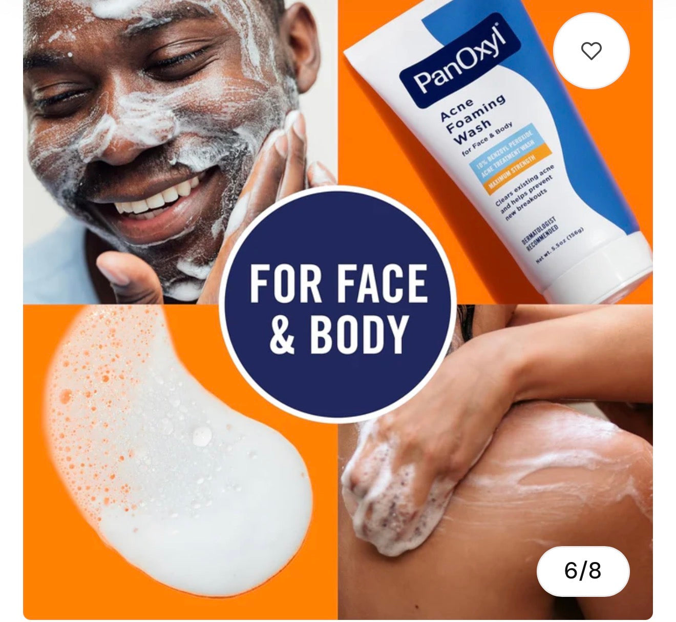 PanOxyl ACNE FOAMING WASH 10% BENZOYL PEROXIDE MAXIMUM STRENGTH 156g Parfumerie MAMA