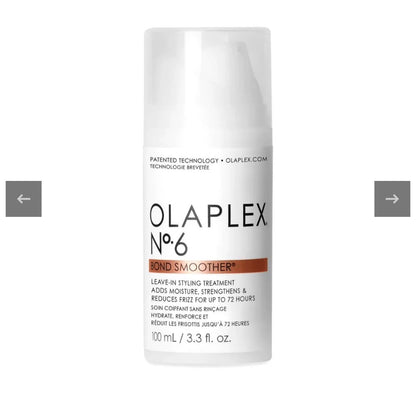 Olaplex N°6 Bond Smoother
Soin coiffant réparateur sans rinçage qui permet de sceller, réparer et protéger les brins endommagés. Il renforce... Parfumerie MAMA