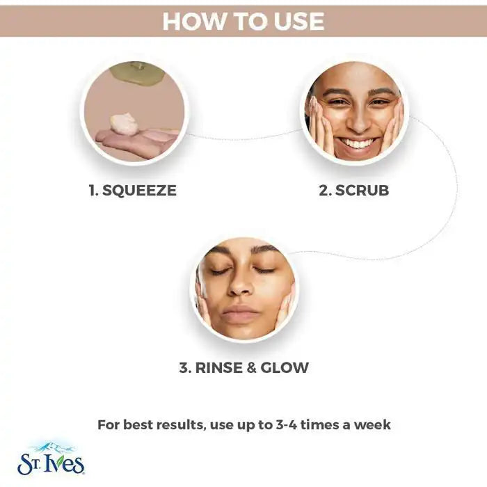 GOMMAGE VISAGE - ST.IVES - ST IVES GENTLE SMOOTHING OATMEAL SCRUB & MASK - 170g - Vegan - Tous types de peau Parfumerie MAMA