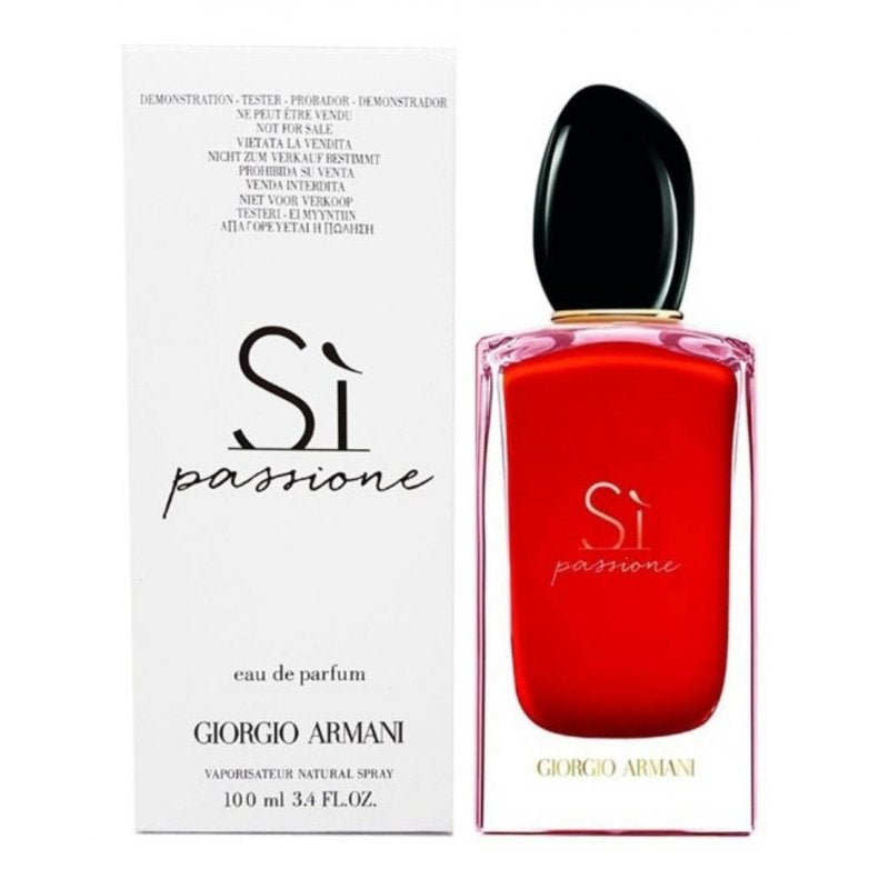 GIORGI ARMANI SI PASSIONE eau de parfum tester 100 ML - TESTEUR Giorgio Armani