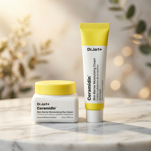 Dr.Jart+ Ceramidin Set – Crème Hydratante + Contour des Yeux aux Céramides