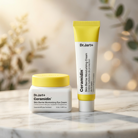 Dr.Jart+ Ceramidin Set – Crème Hydratante + Contour des Yeux aux Céramides