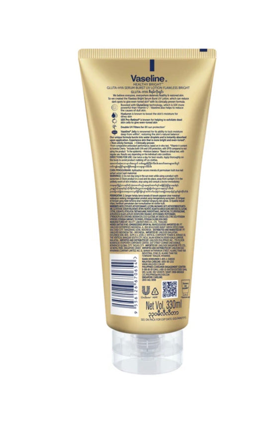 Vaseline - Healthy Bright - Gluta-Hya Flawless Glow - 330ml