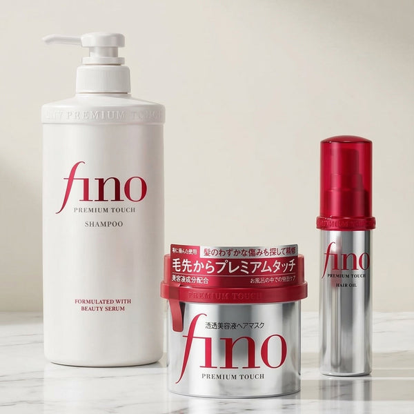 Pack fino — Shampoing, Masque & Huile Fino Premium Touch – Shiseido