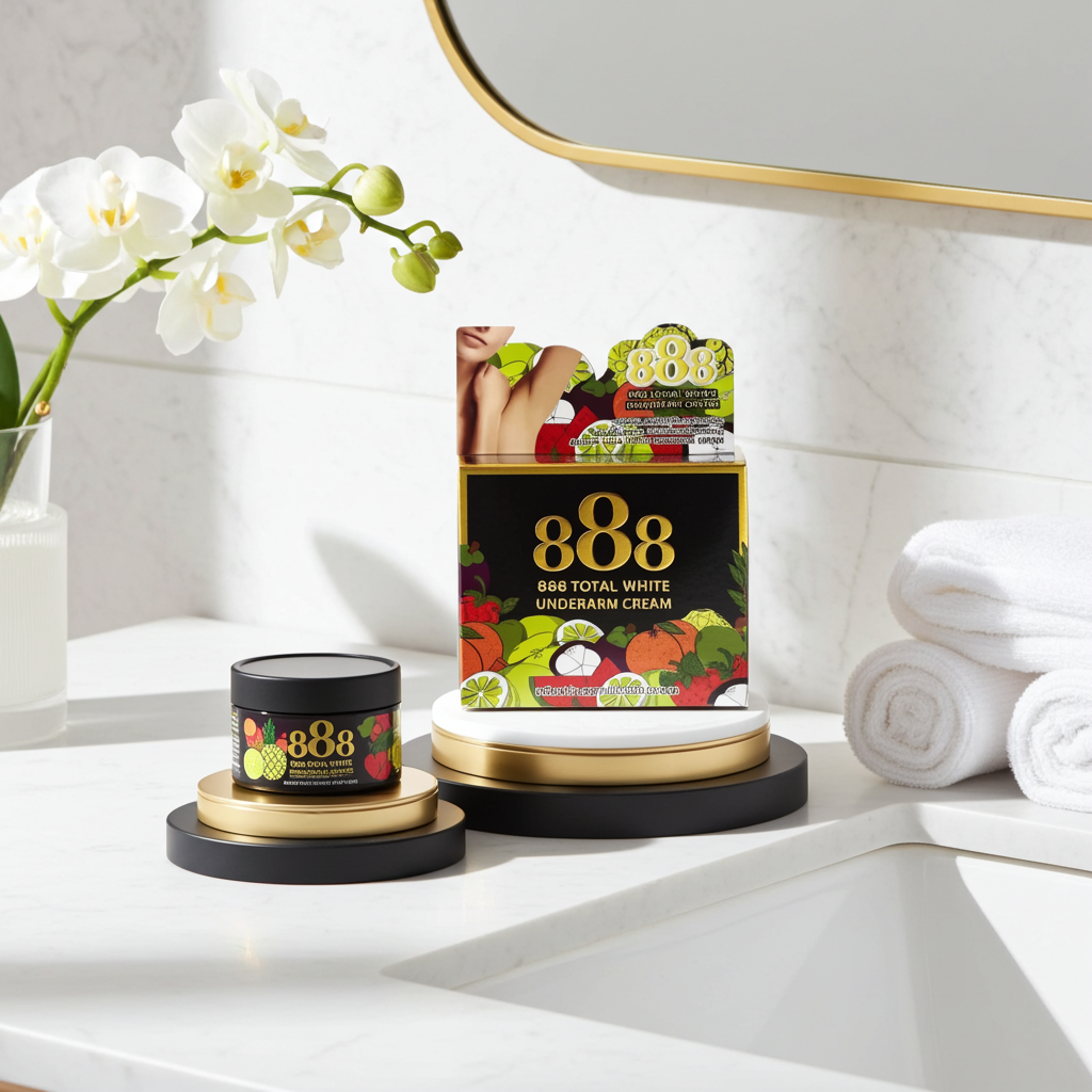 888 TOTAL WHITE UNDERARM CREAM 35 G Parfumerie MAMA