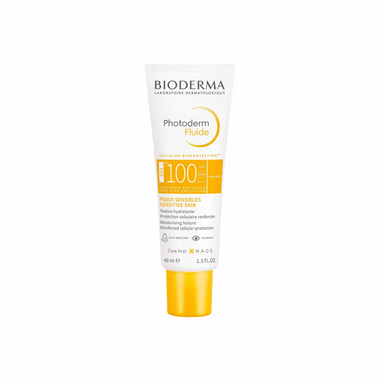 BIODERMA PHOTODERM MAX FLUIDE SPF100 TEINTE TRES CLAIRE 40ML Bioderma
