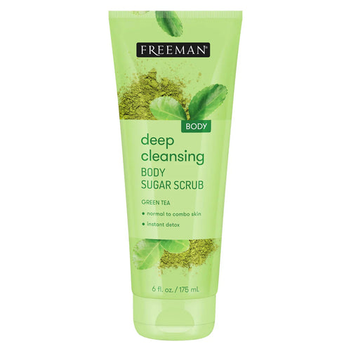FREEMAN Deep Cleansing Green Tea Body Sugar Scrub Freeman