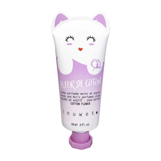 INUWET CRÈME MAINS & ONGLES HYDRATANTE FLEUR DE COTON