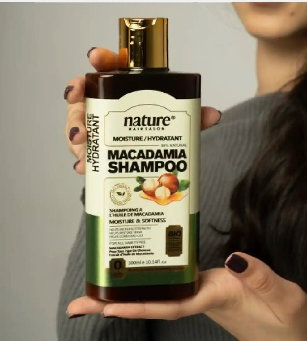 Soin Hydratant Shampooing Nature + Masque Nature Macadamia Parfumerie MAMA