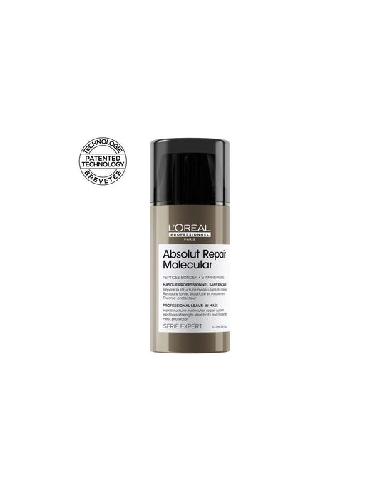 L'OREAL PROFESSIONNEL ABSOLUT REPAIR MOLECULAR MASQUE LEAVE-IN 100ML L'ORÉAL