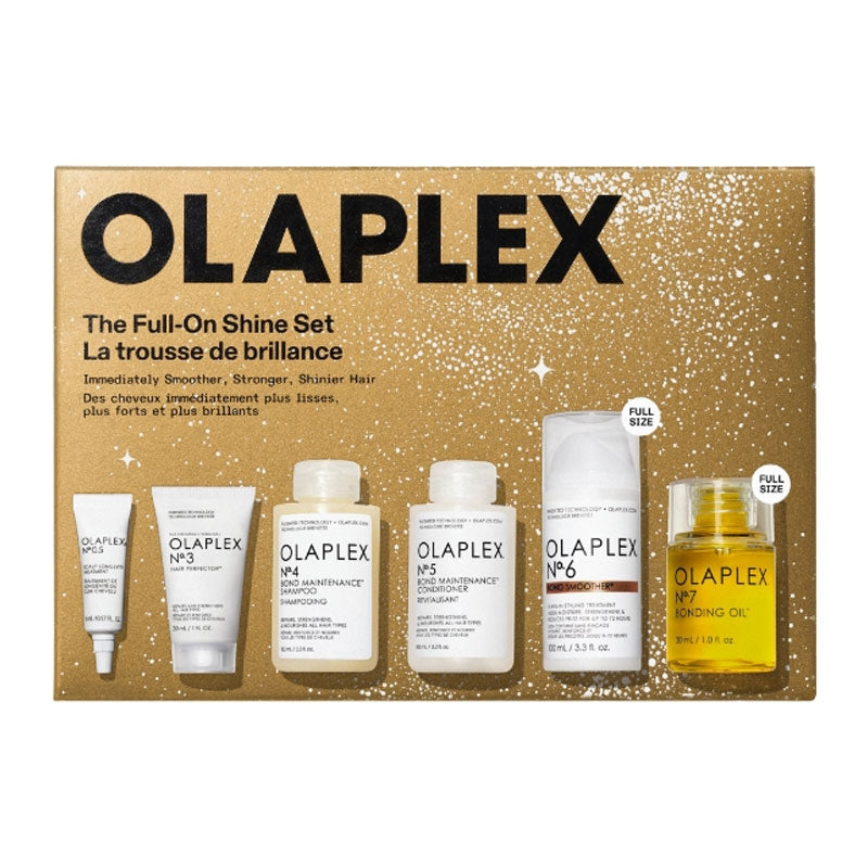 Olaplex The Full-On Shine Set – Coffret Réparation & Brillance Cheveux Parfumerie MAMA