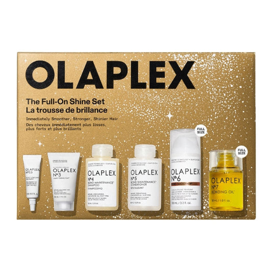 Olaplex The Full-On Shine Set – Coffret Réparation & Brillance Cheveux Parfumerie MAMA