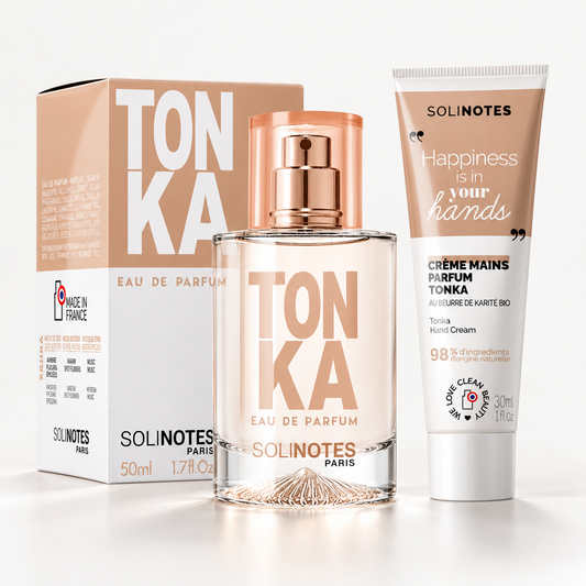 Pack Solinotes Tonka Eau de Parfum 50 ml et crème mains 30 ml
