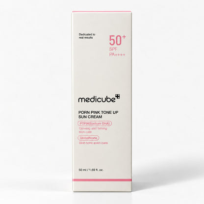 Medicube PDRN Pink Tone Up Sun Cream SPF50+ 50 ml – Parfumerie MAMA