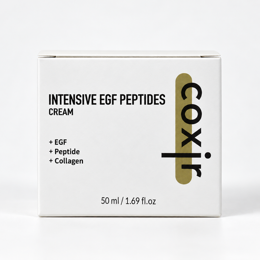 Coxir Intensive EGF Peptides Cream 50 ml, photo studio professionnelle