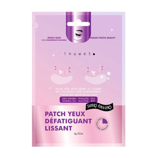 INUWET PATCH EN BIO - CELLULOSE POUR LES YEUX DÉFATIGUANT ET LISSANT